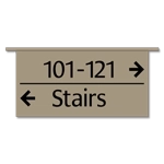 2-Line Overhead Flag Sign