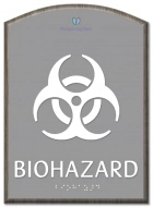 Biohazard Sign w/Symbol