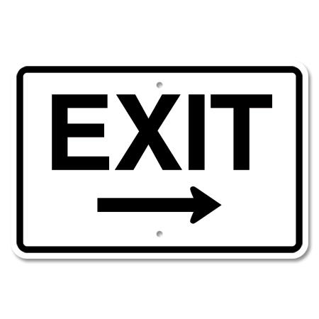 Exit - Right Arrow