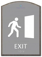 Exit Sign w/Symbol