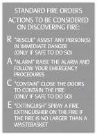 R.A.C.E. - Standard Fire Orders