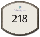 Room Number Sign