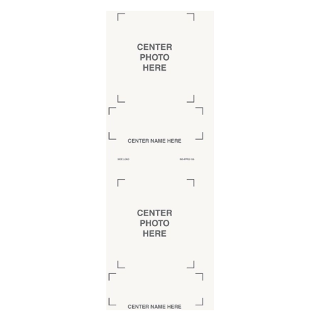 Sonida Additional Insert Cards/2 Picture Room Number (50/pk)