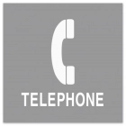 Telephone w/Symbol Sign