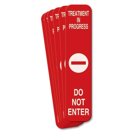 Treatment In Progress Do Not Enter - 6 Pack