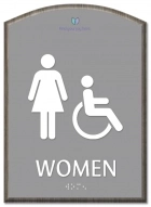 Women Sign w/Female & ISA Symbols