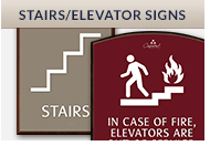 Stairs/Elevator Signs